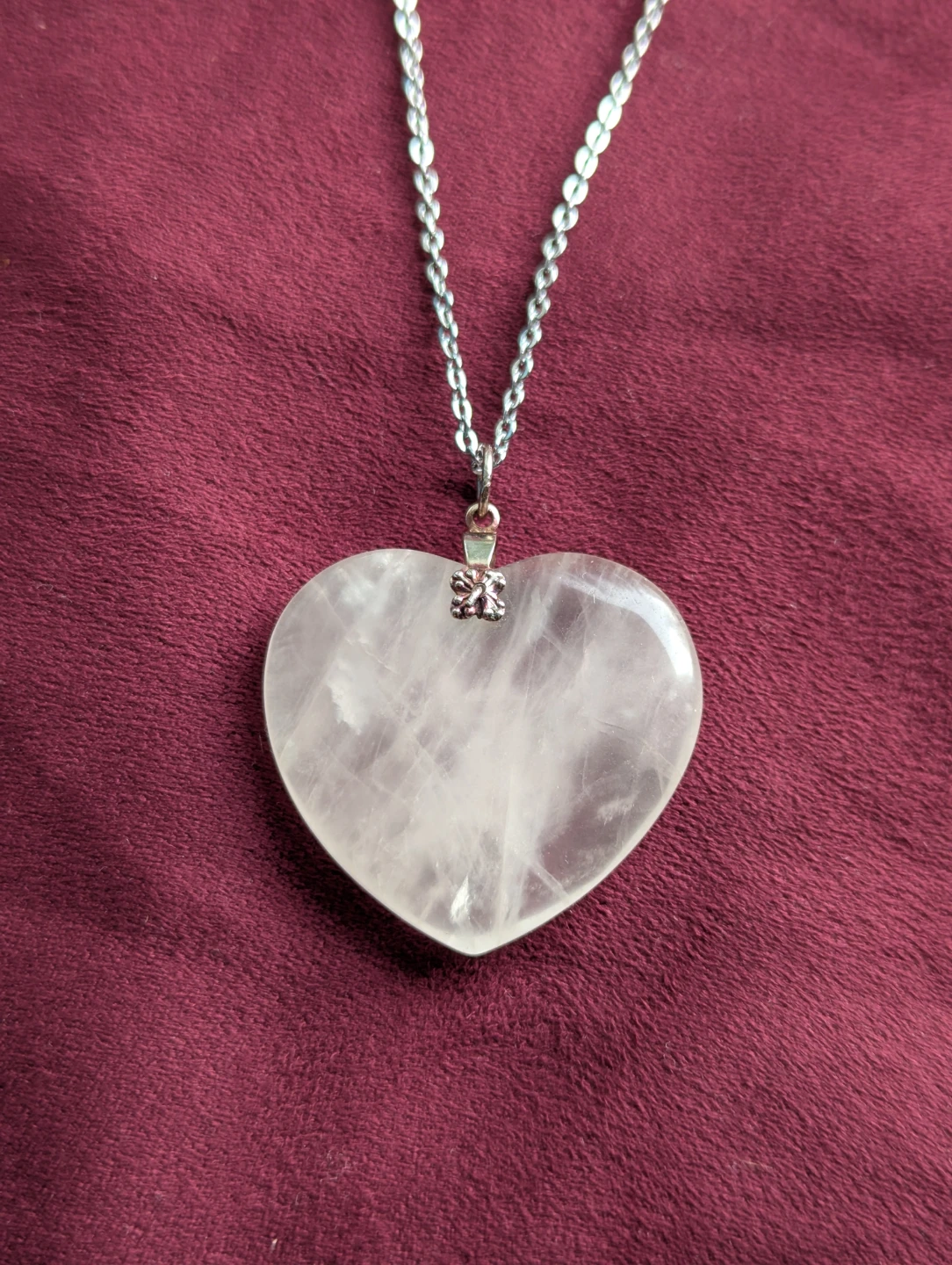 Quartz Heart Necklace - photo 2