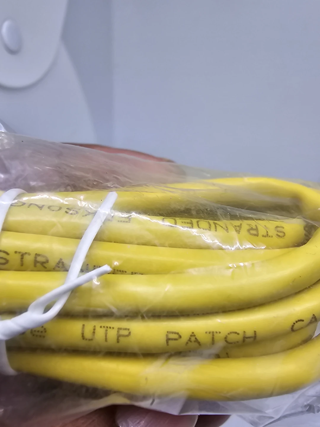 Yellow UTP Patch Cable