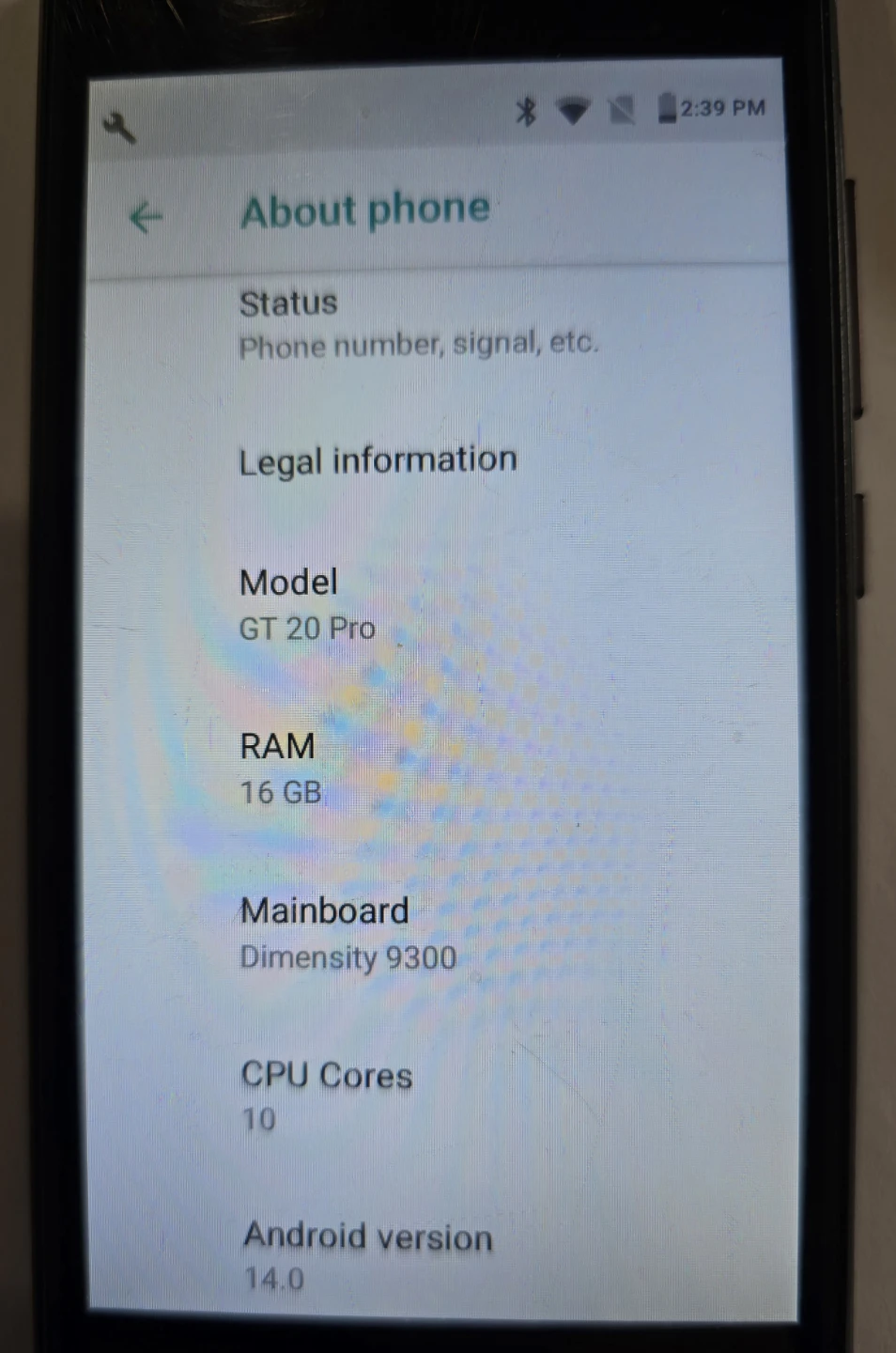⚽️GT 20 Pro Gaming Smartphone with 32gb memory card ⚽️ - photo 4