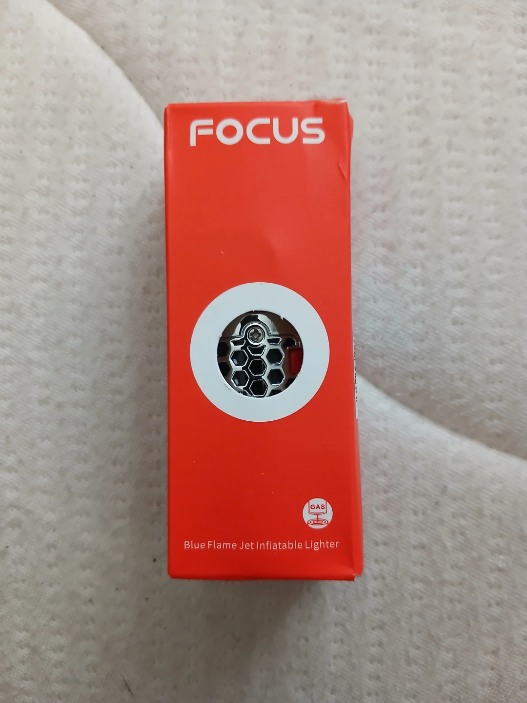 Metal & Plastic Focus Blue Flame Jet Lighter