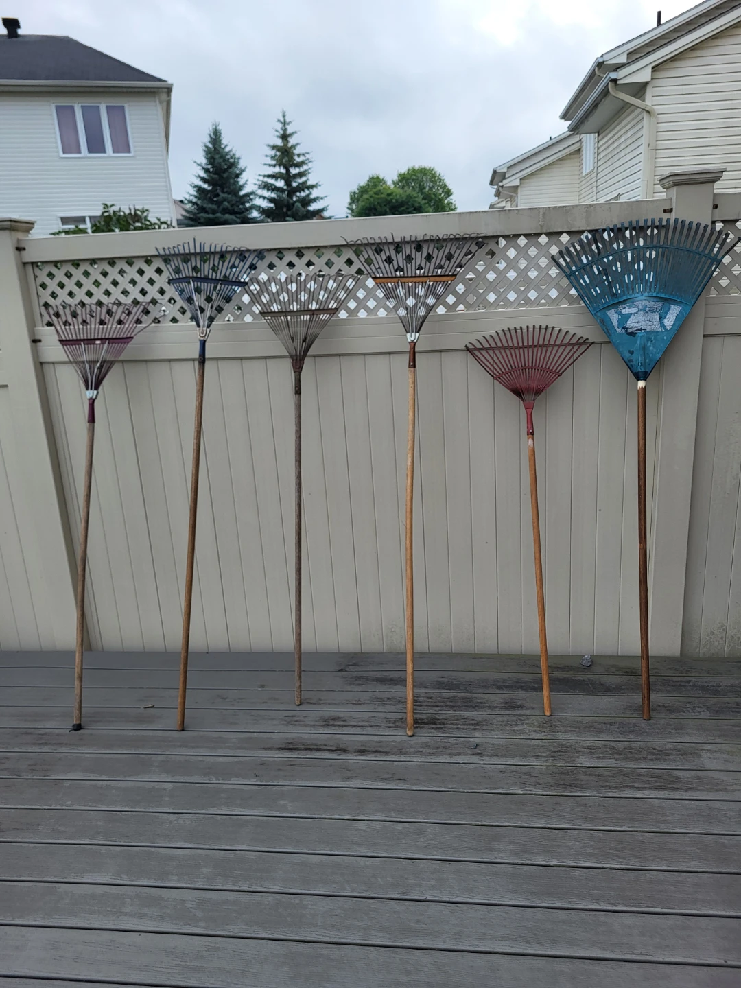 Fan or Leaf Rake Tools