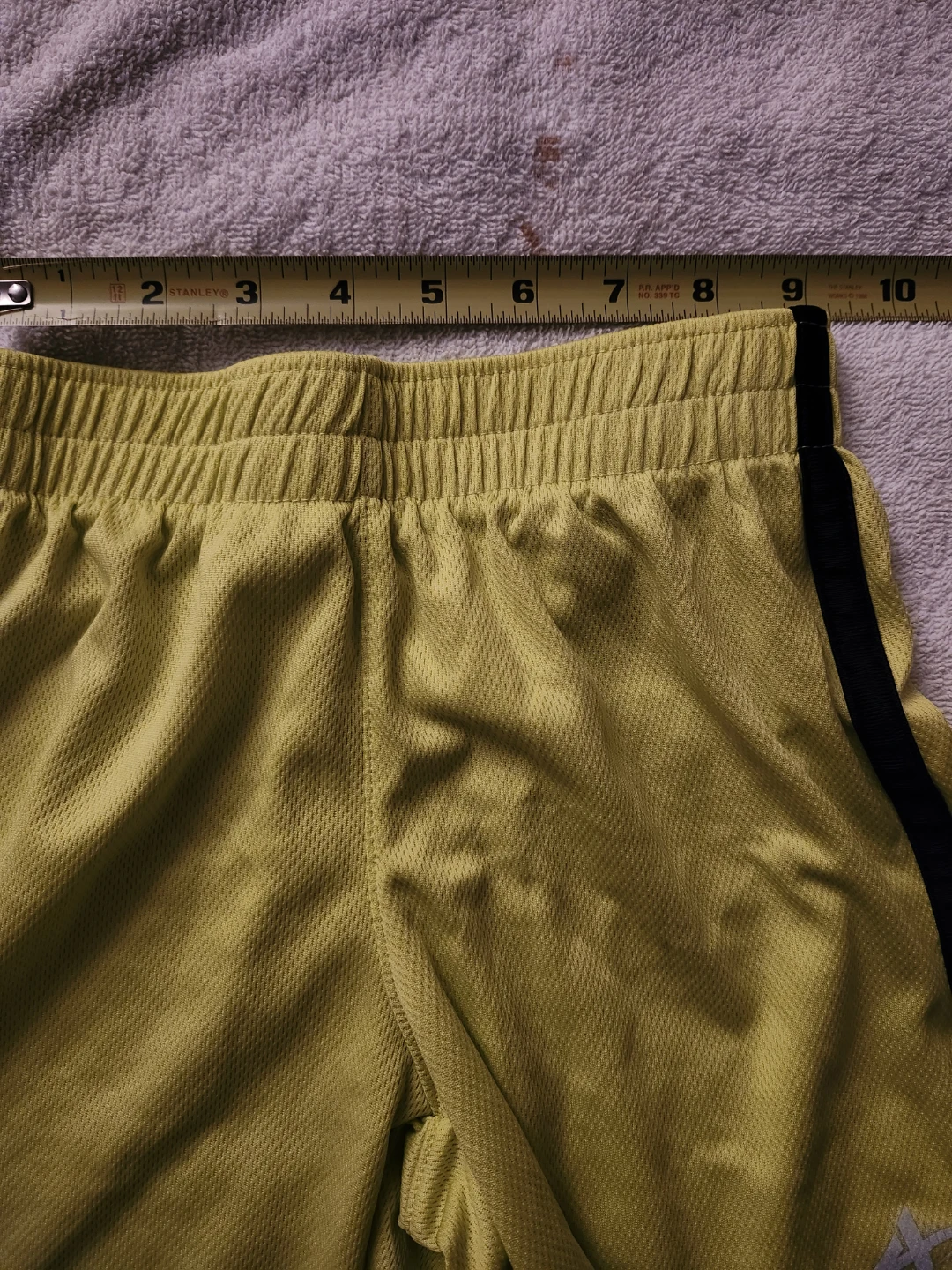 Shorts light green, black Size S/C (6/7) kids youth - photo 2