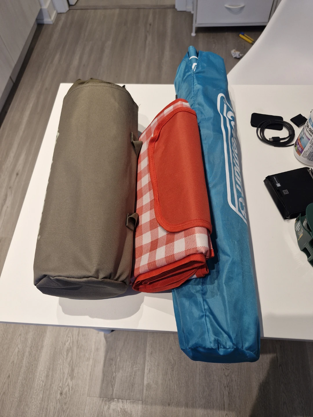 Coleman Camping Chair and BIPASION Picnic Blanket