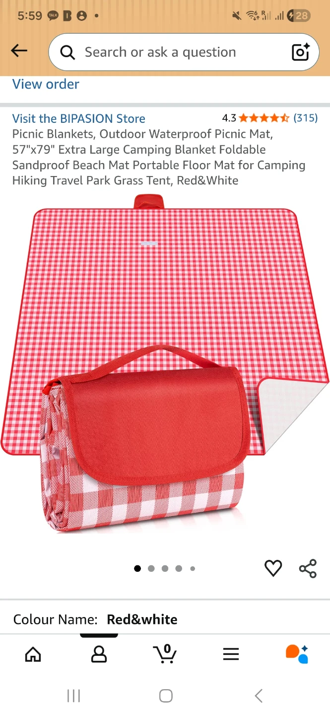 Coleman Camping Chair and BIPASION Picnic Blanket - photo 4