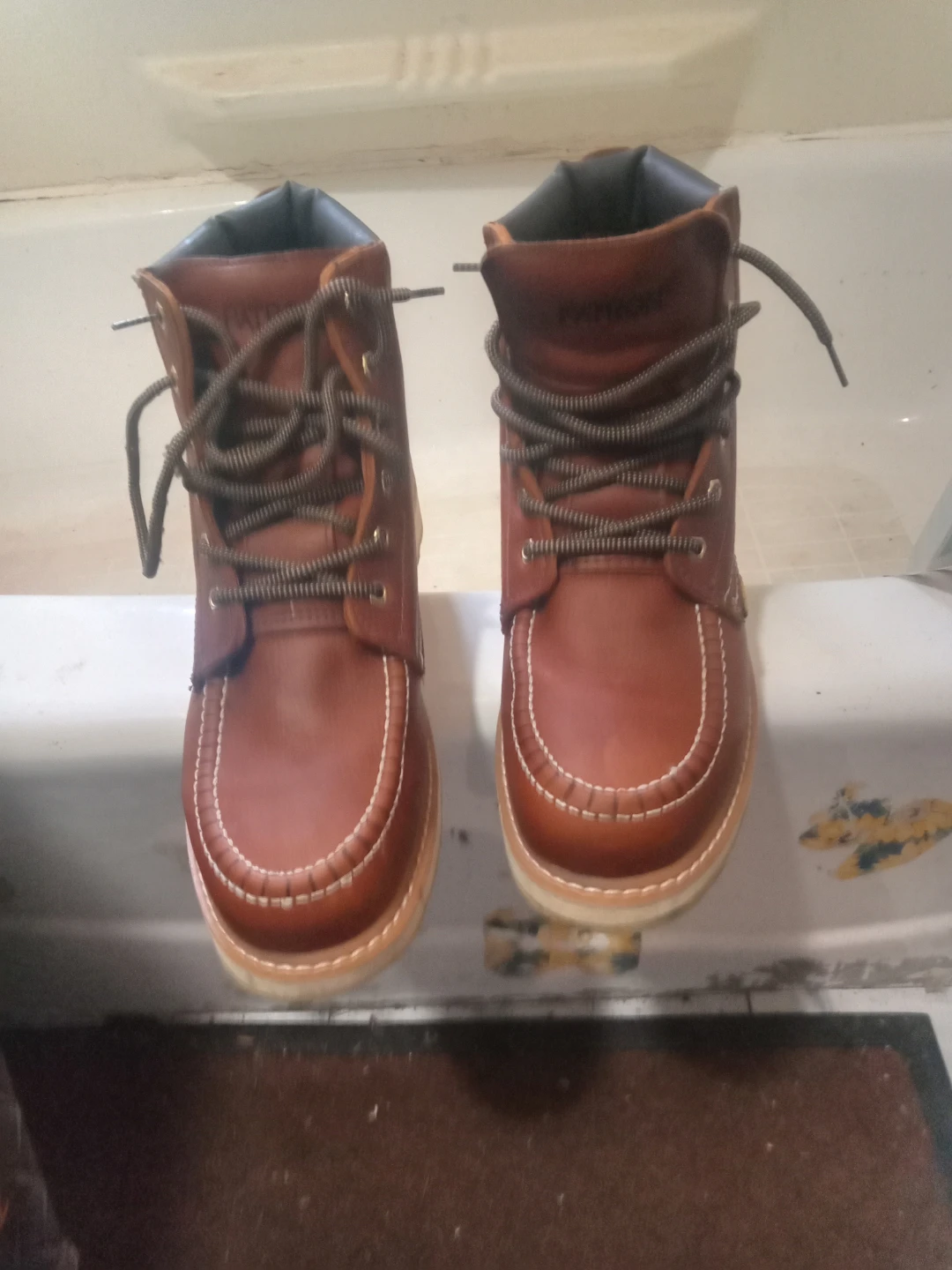 Patron Boots Men's Size 12 Brown Leather - photo 4