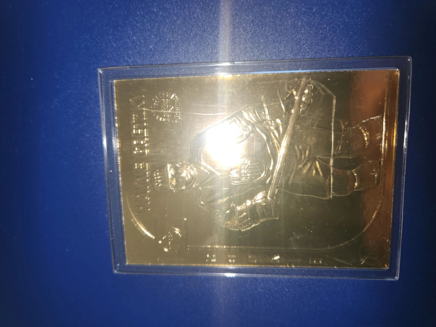Wayne Gretzky 22kt Gold Rookie and Career Cards - photo 3