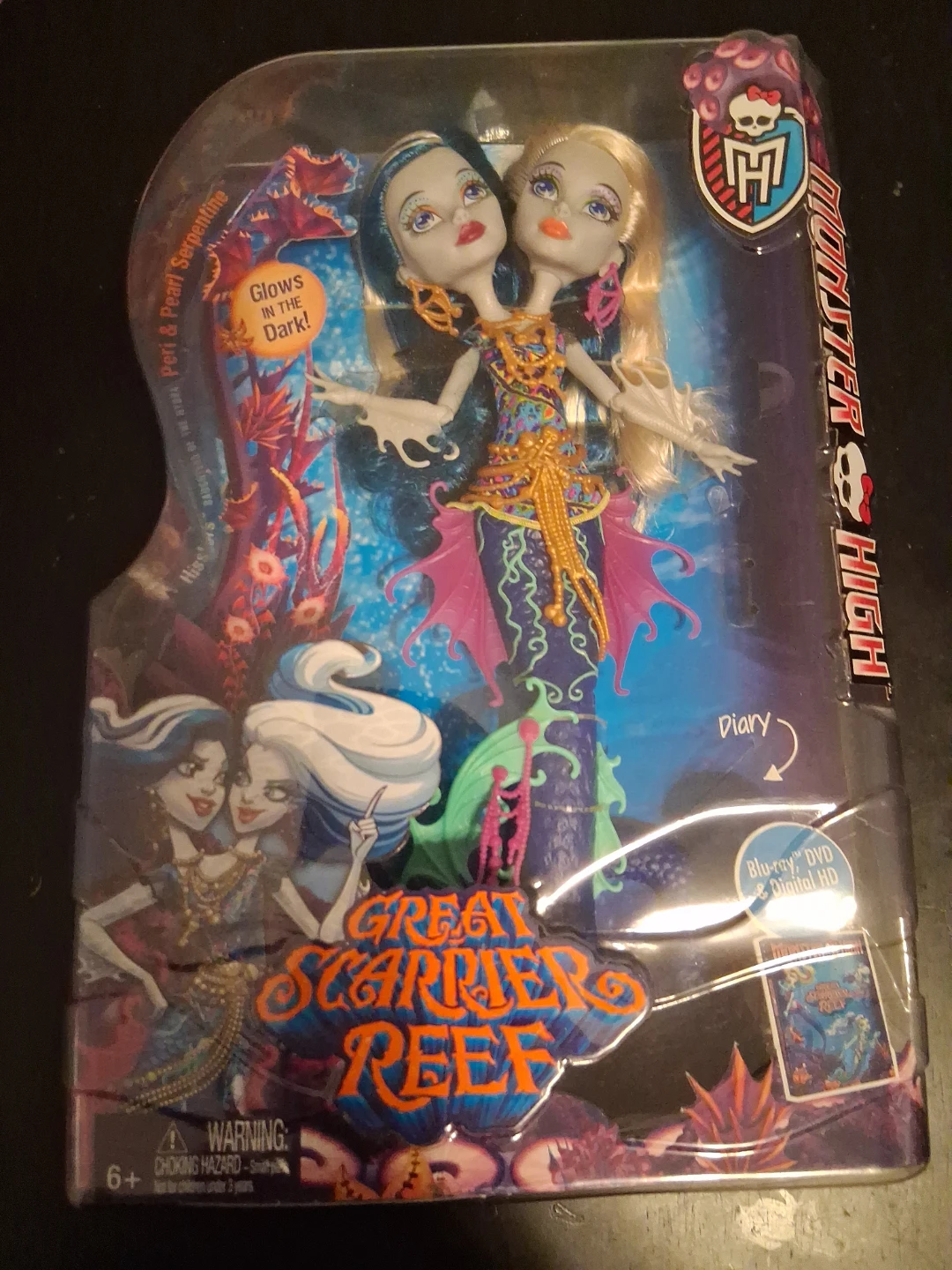 Monster High Great Scarrier Reef Peri & Pearl Doll