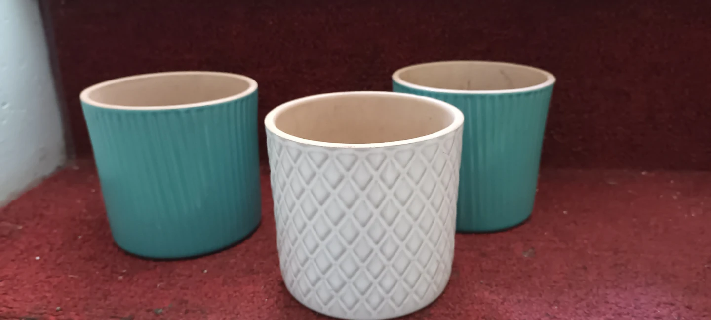 Set of 3 Decorative Planters