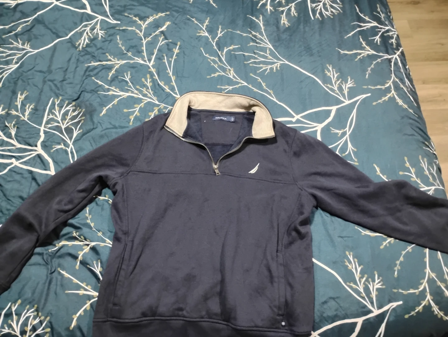 Nautica 1/4 Zip Pullover Sweatshirt