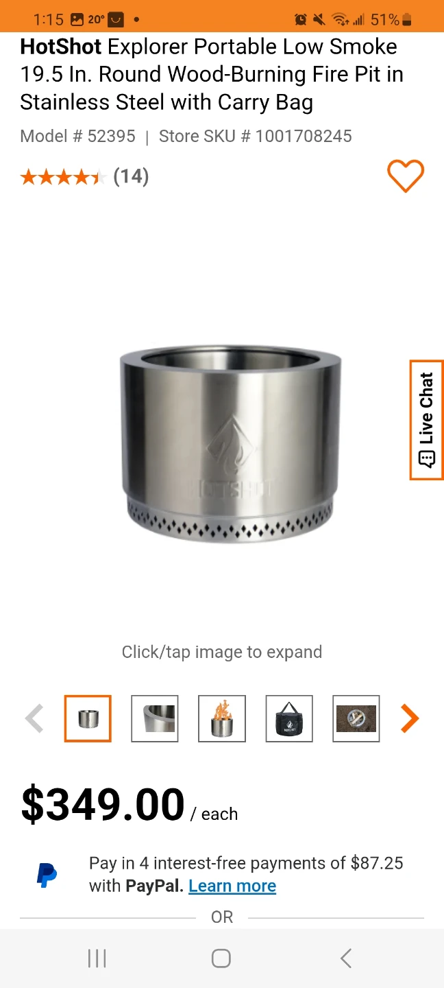 HotShot Explorer Portable Wood-Burning Fire Pit - photo 4
