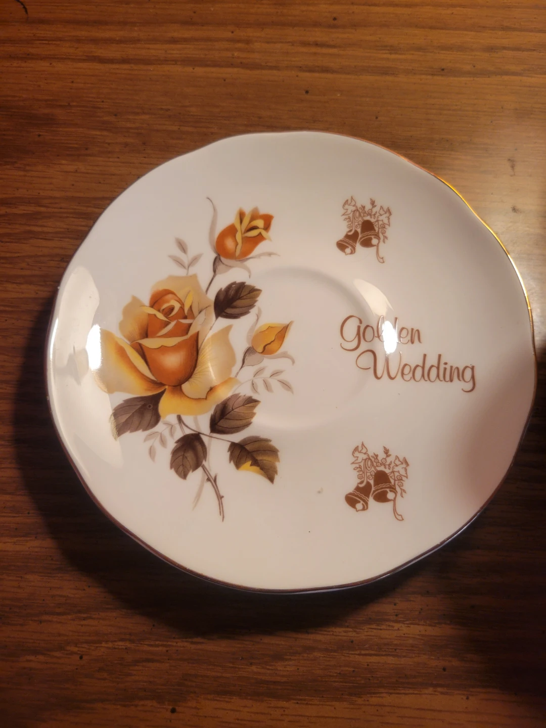Golden Wedding Teacup and Saucer Set - photo 4