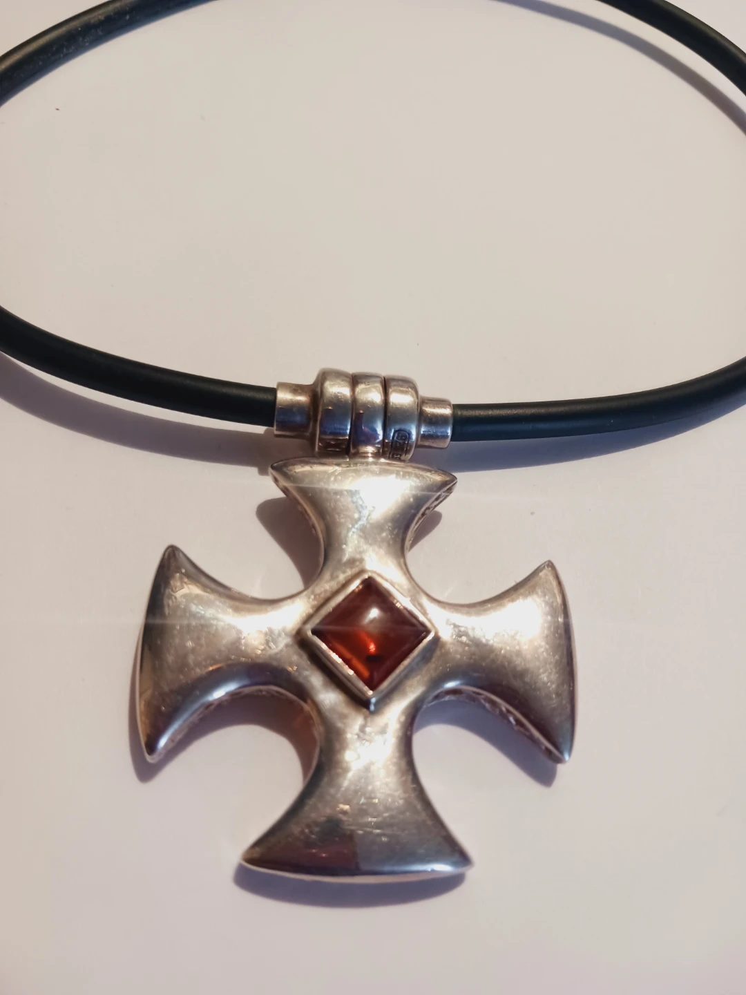 JOSEPH ESPOSITO ESPO 925 Signed Sterling Silver Maltese Cross - photo 2