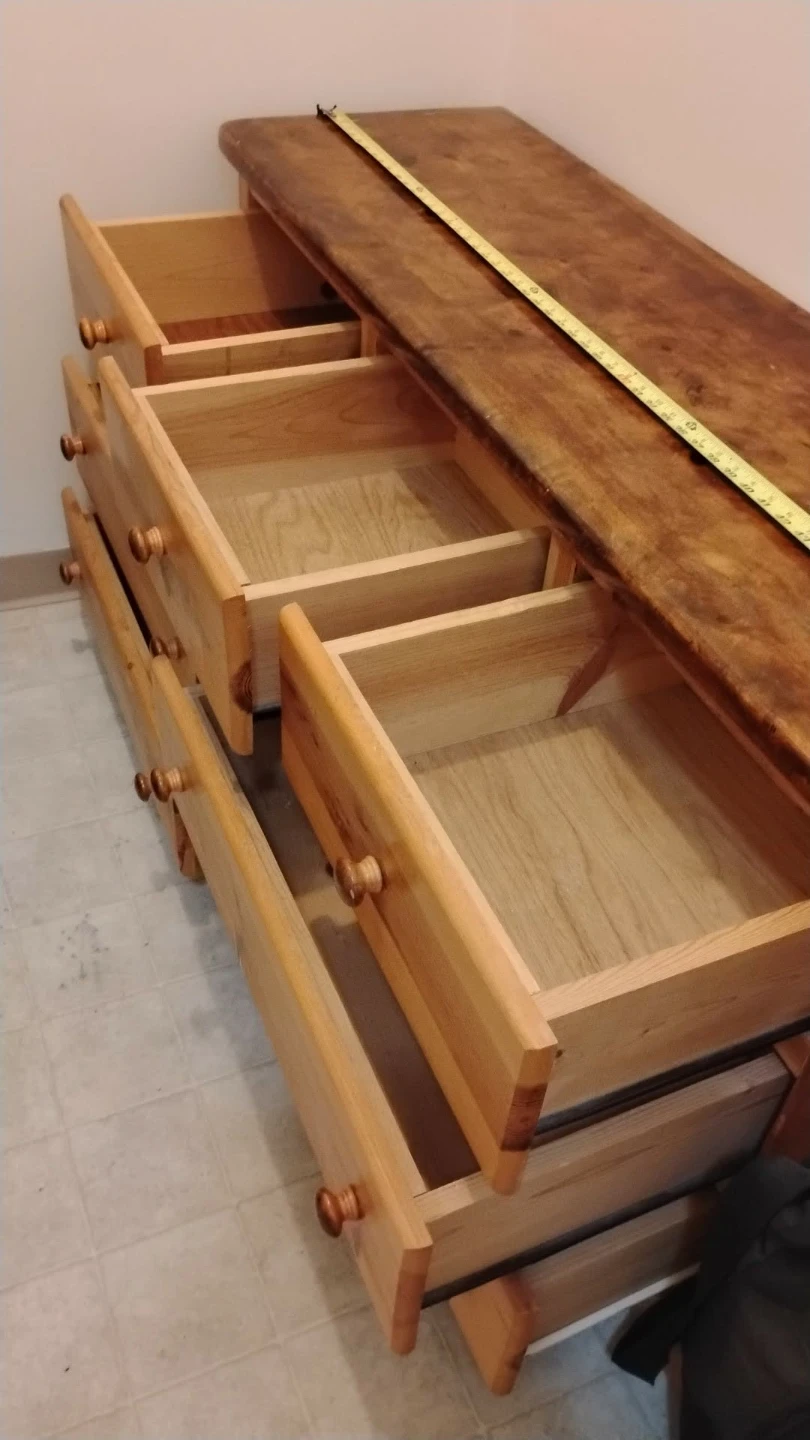 Wooden Dresser with 7 Drawers - photo 2