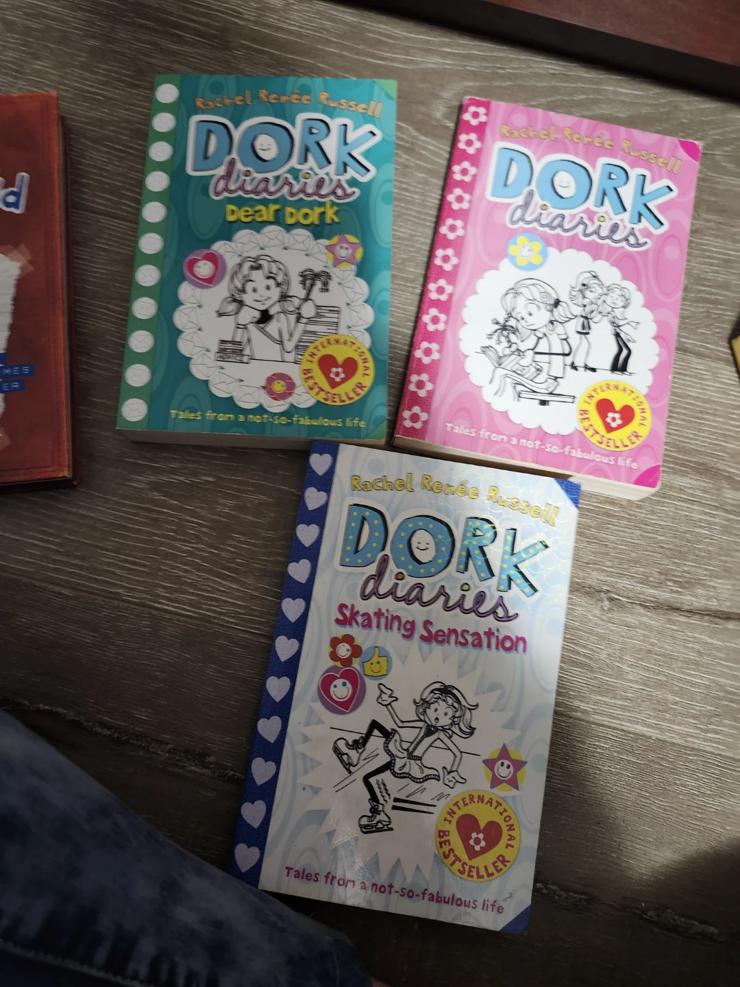 $5 each soft cover dork diaries books