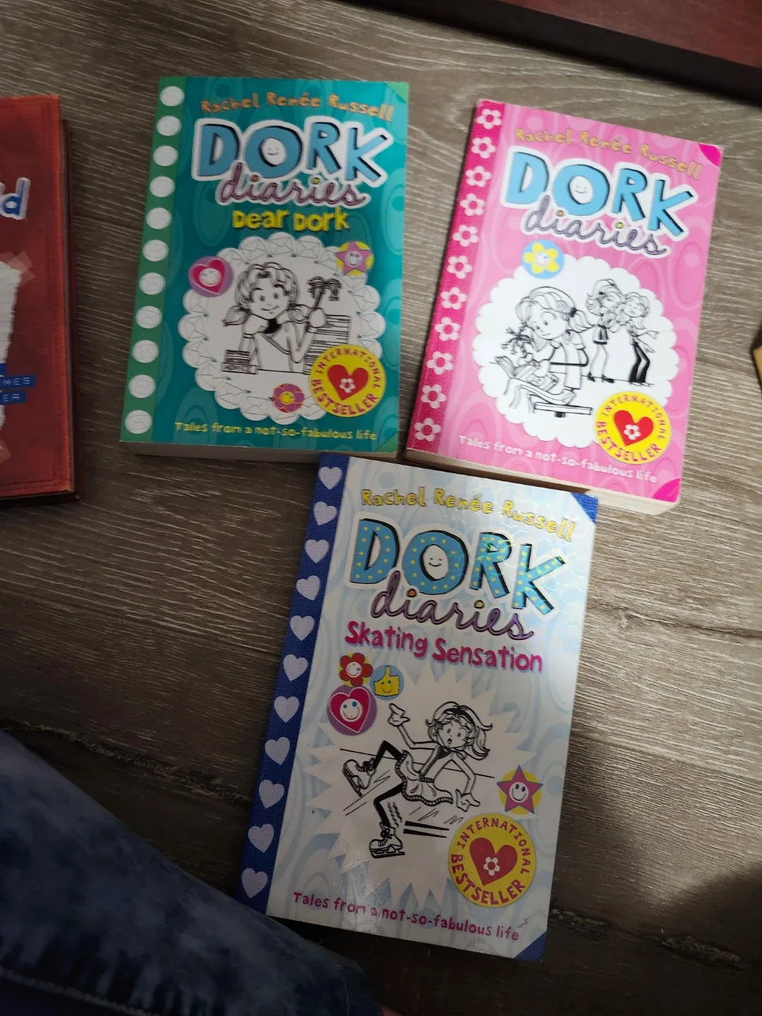 $5 each soft cover dork diaries books