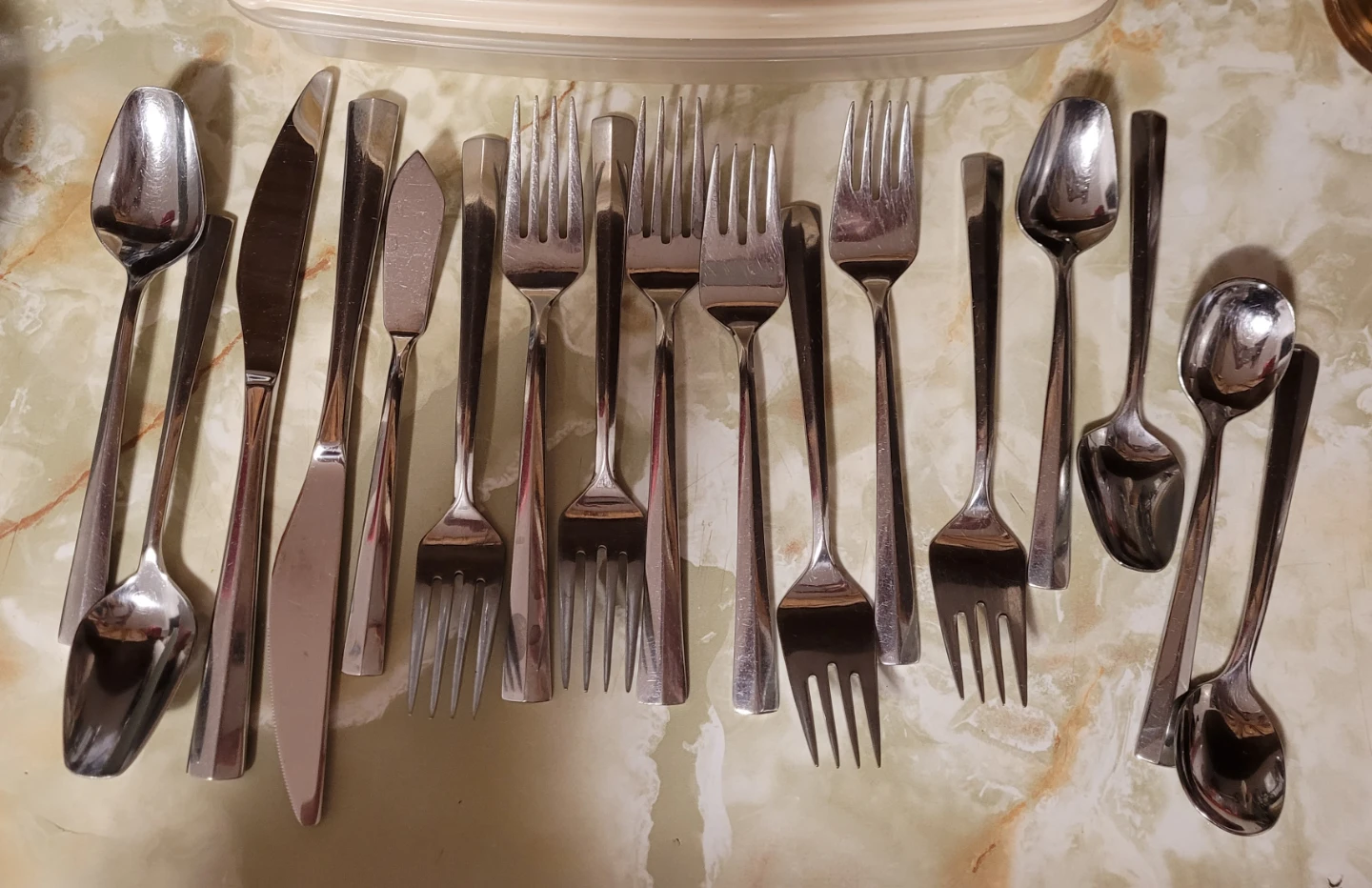 Steak knives and stainless steel cutlery - photo 2