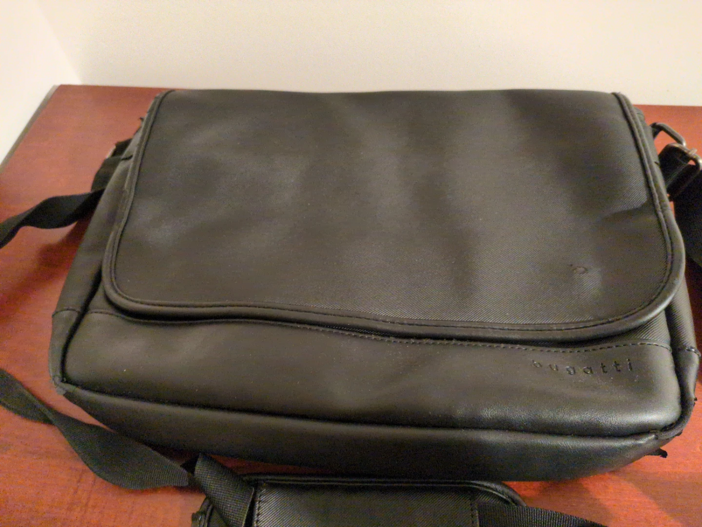 Bugatti Black Messenger Bag ⚽ - photo 2