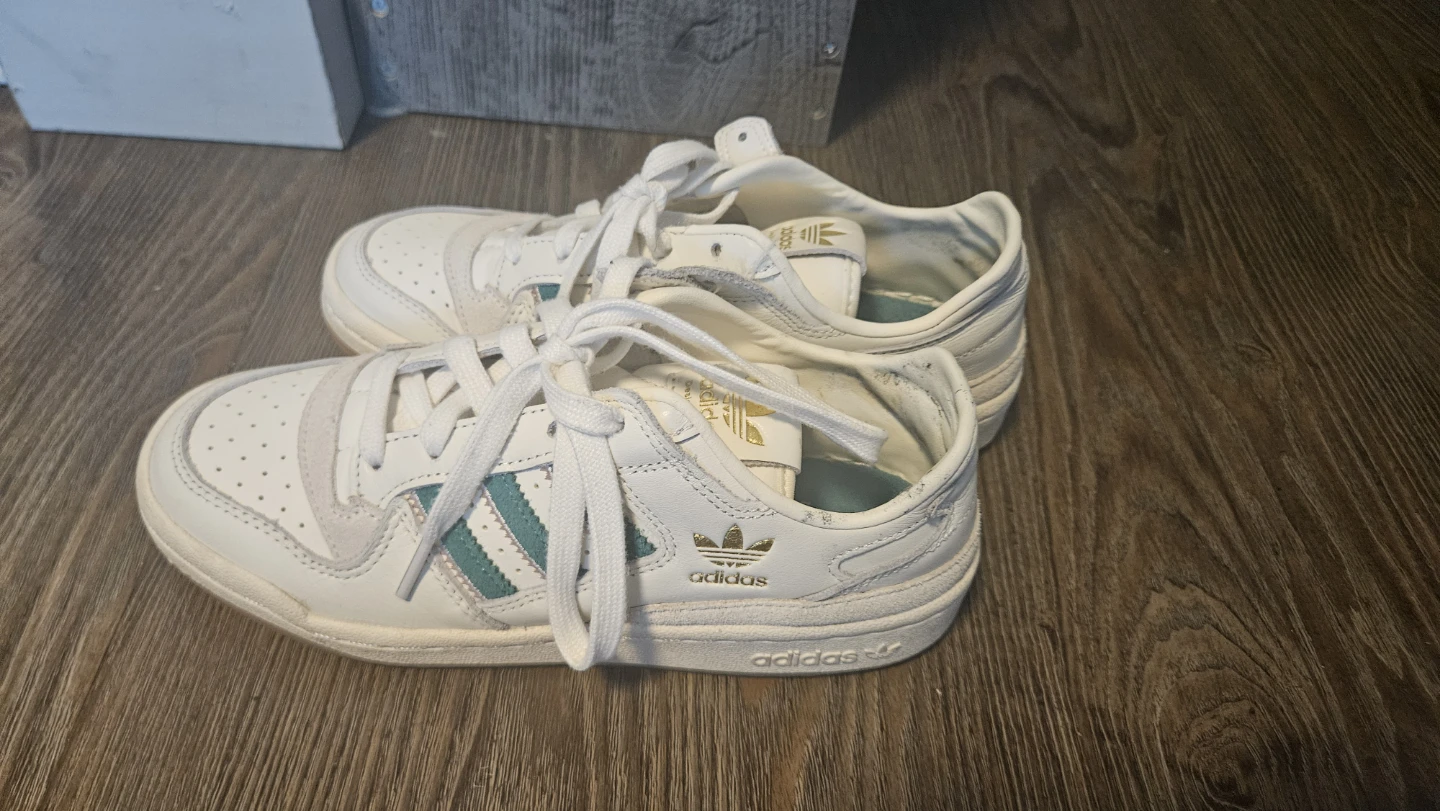 Adidas Forum Low White Teal Sneakers