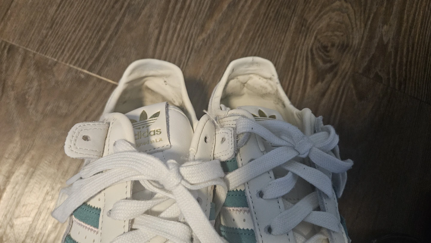 Adidas Forum Low White Teal Sneakers - photo 2