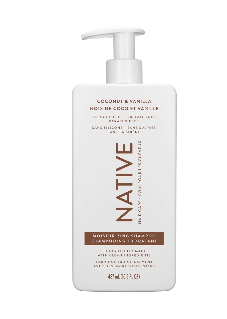 Native Coconut & Vanilla Moisturizing Shampoo 487ml ⚽