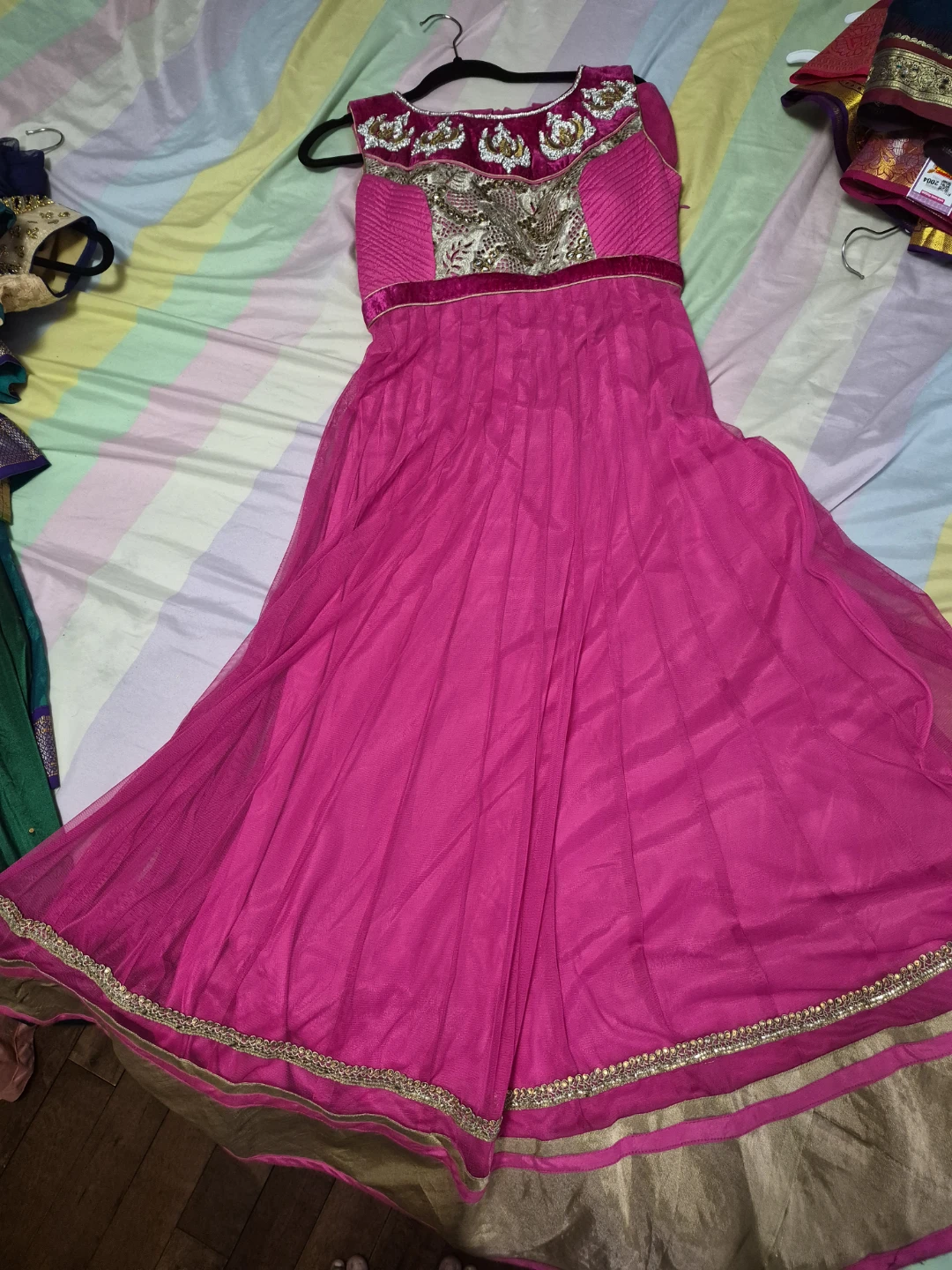Pink Anarkali