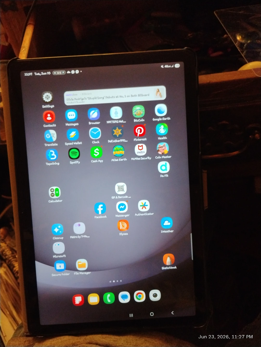 Samsung Tablet Galaxy tab 9A 5G T-Mobile - photo 2