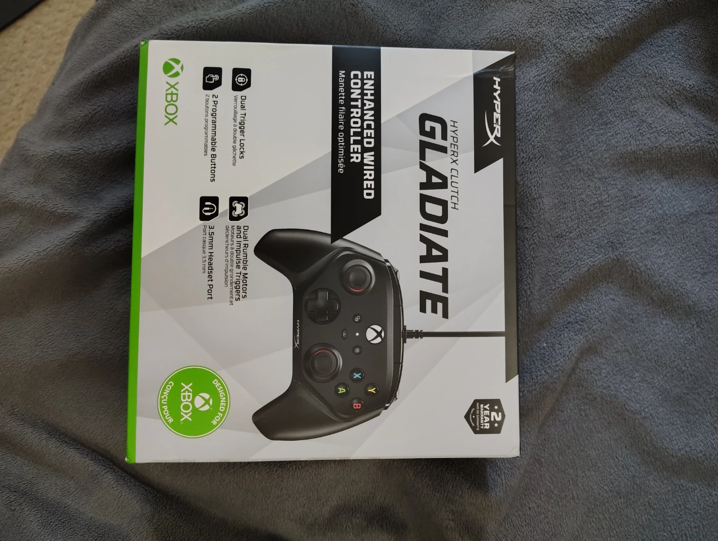 HyperX Clutch Gladiate Enhanced Wired Controller for Xbox