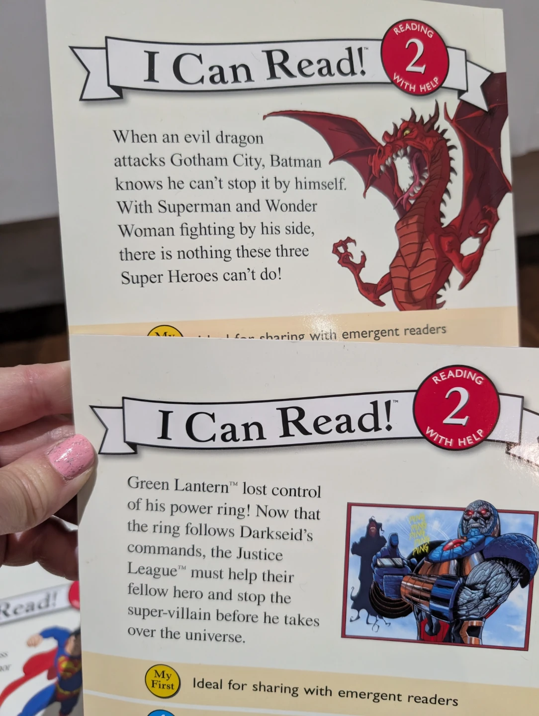 Learn to read super hero book set of 4 - photo 2