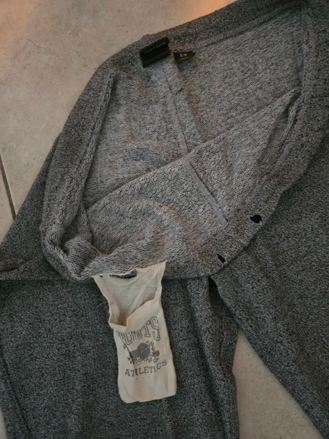 ⚽ Classic Vintage Roots Athletic Grey Sweatpants - photo 4