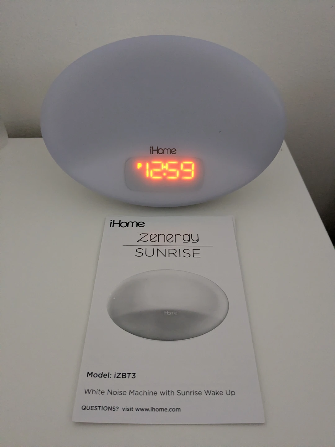 Sunrise Alarm clock - Bluetooth Speaker & White Noise Sound