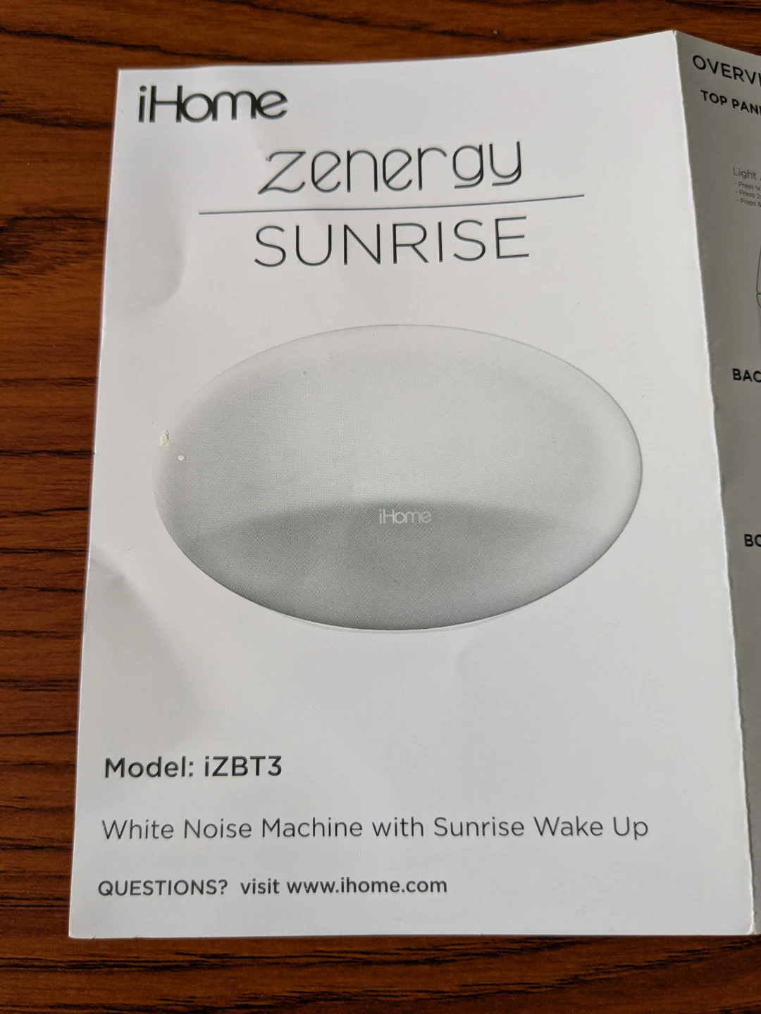 Sunrise Alarm clock - Bluetooth Speaker & White Noise Sound - photo 4