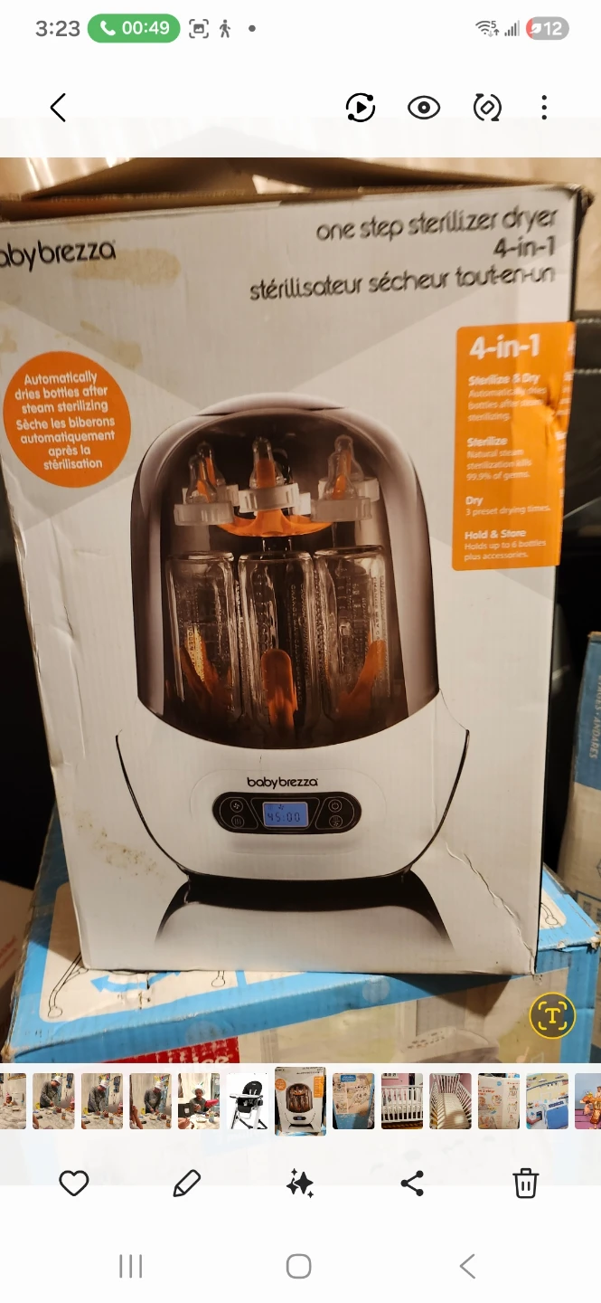 Baby Brezza 4-in-1 Sterilizer Dryer - photo 2