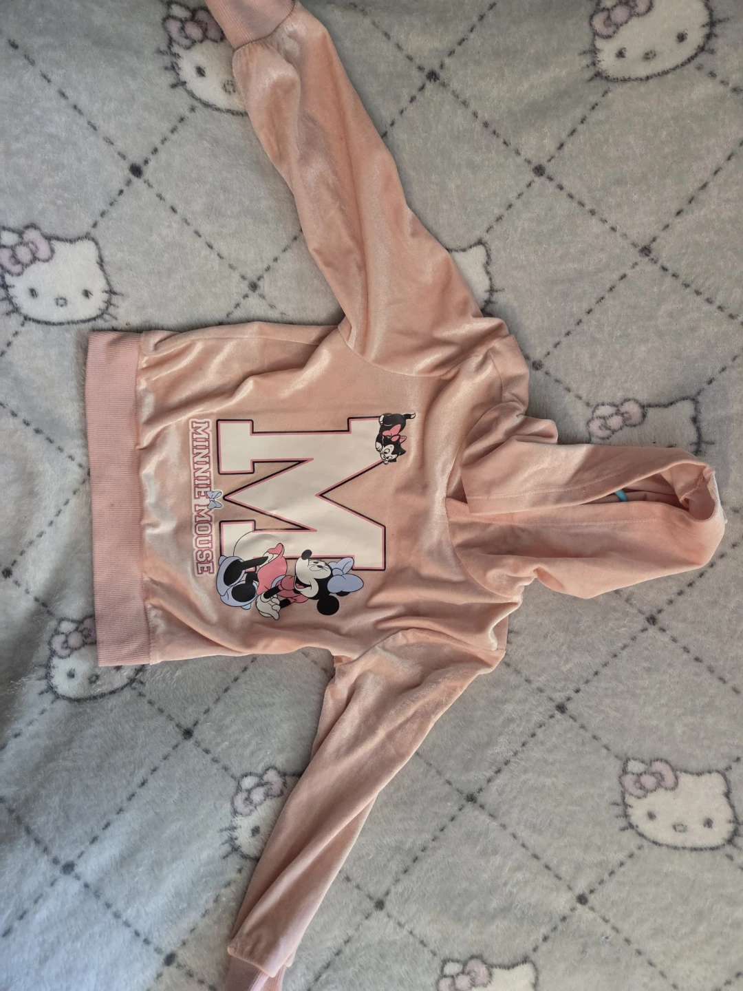 Disney Junior Minnie Mouse Velour Hoodie