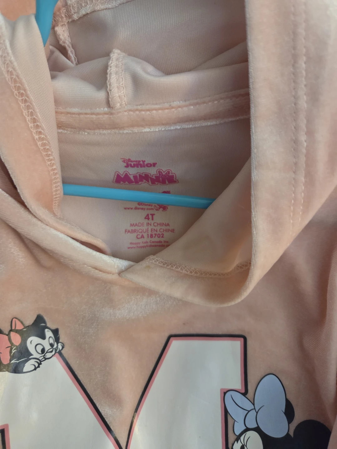 Disney Junior Minnie Mouse Velour Hoodie - photo 3