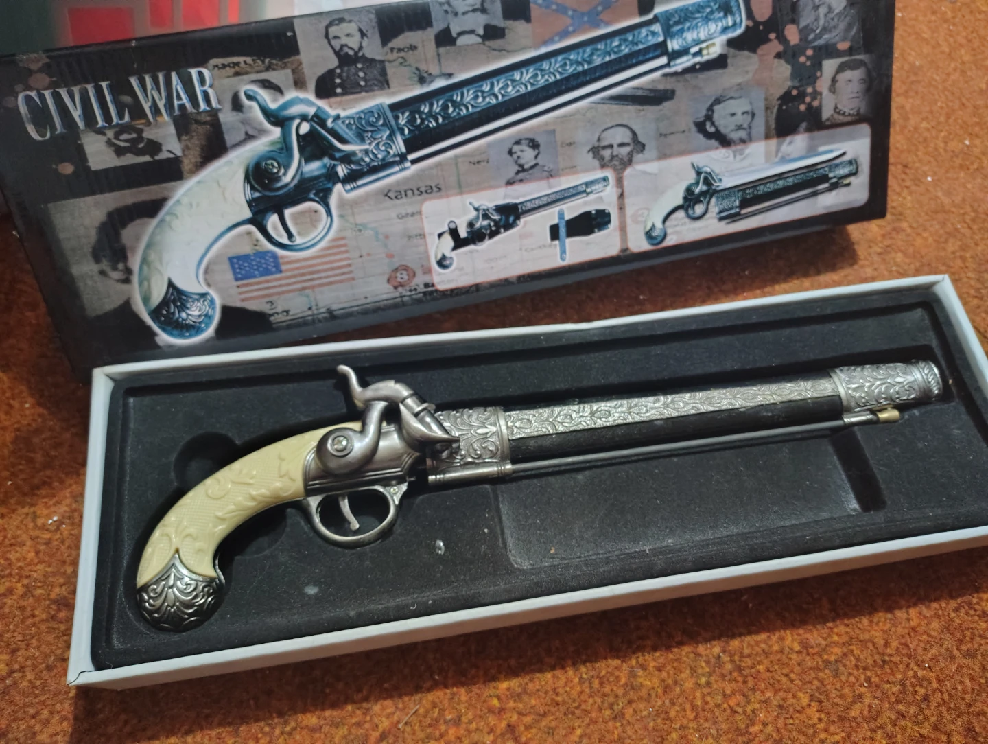 Civil War Decorative Replica Pistol