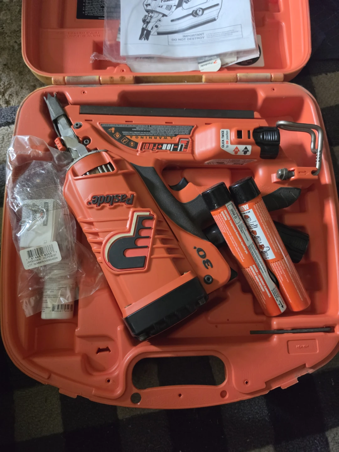 Paslode CF325Li 30 Degree Framing Nailer - photo 4