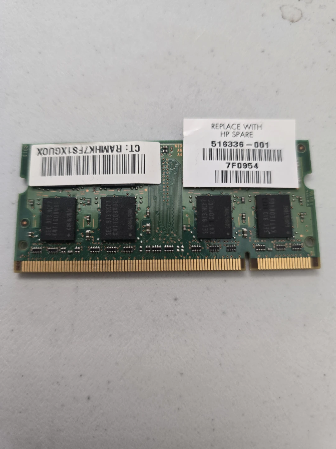 Samsung 2GB PC2-6400 DDR2 RAM Module - photo 2