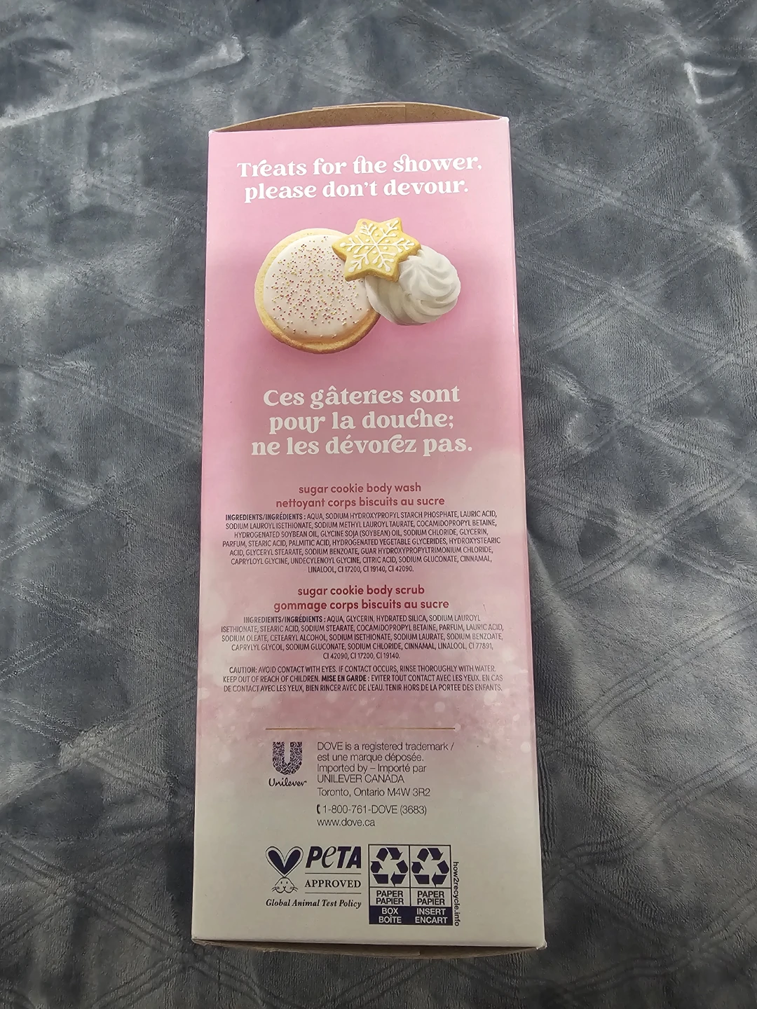 Dove 🕊 holiday treats LIMITED EDITION sugar cookie Gift Set ⚽️ - photo 4