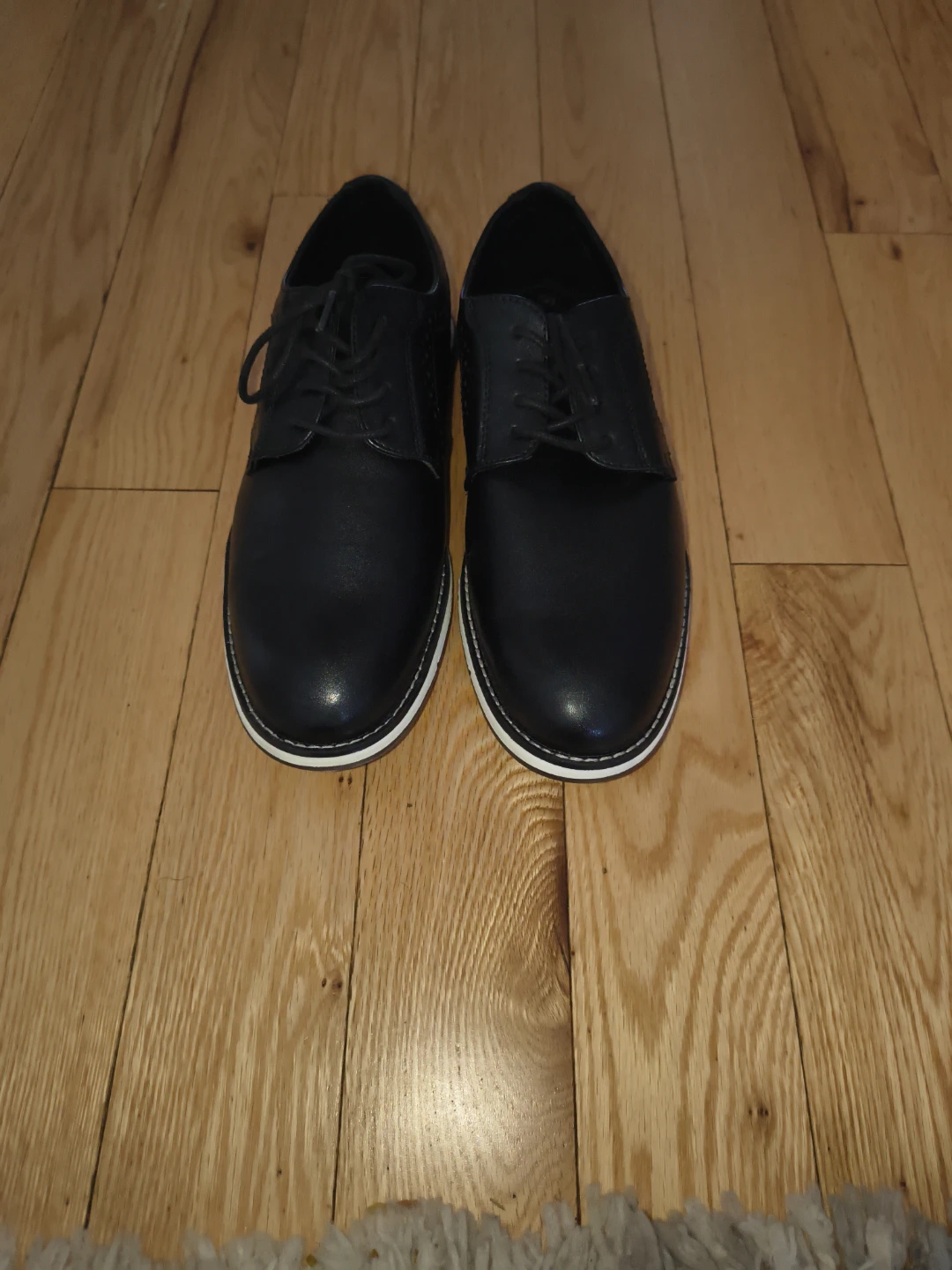 Bruno Marc Men's Black Dress Shoes Size US 8 - photo 4
