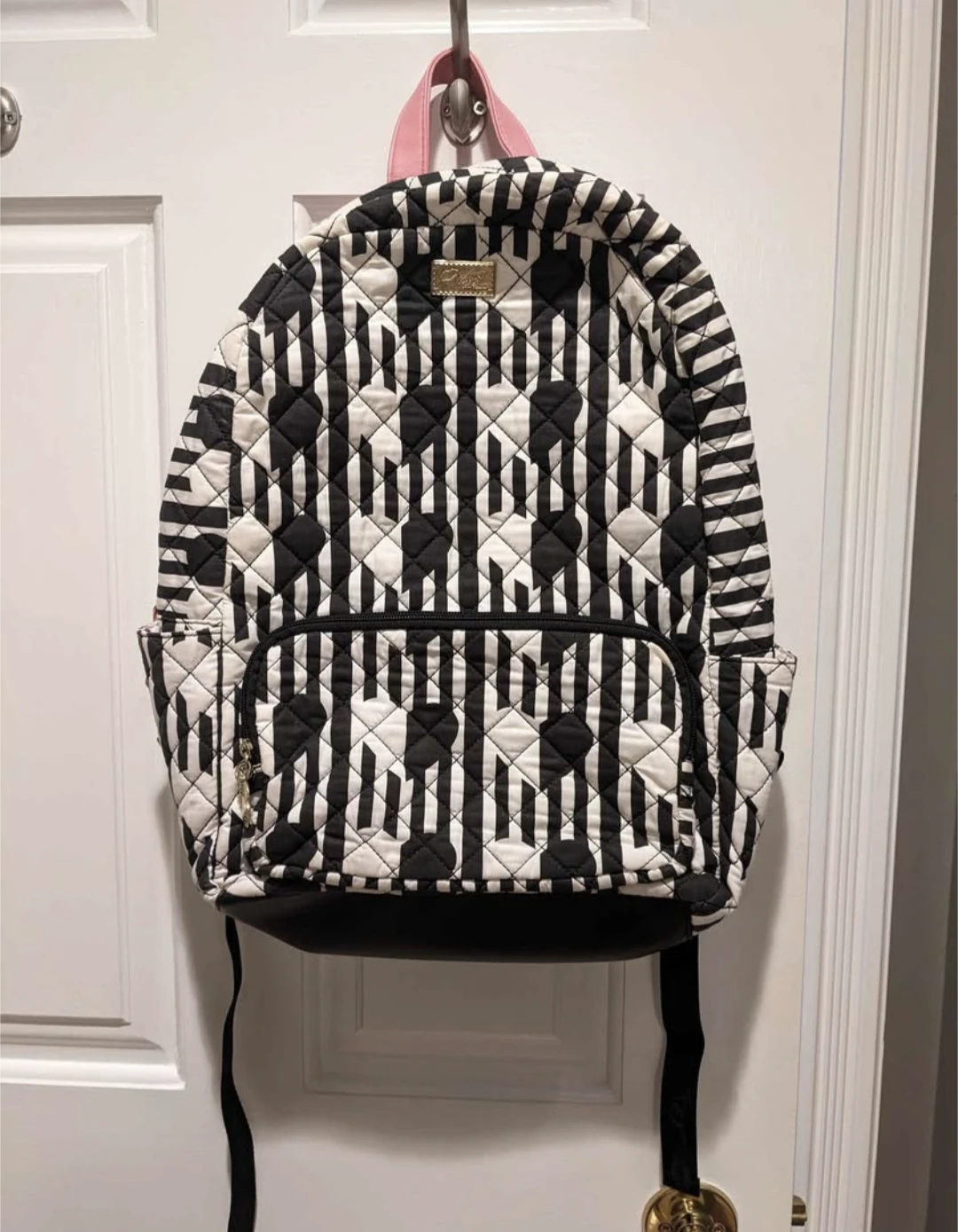 Betsey Johnson Quilted Backpack