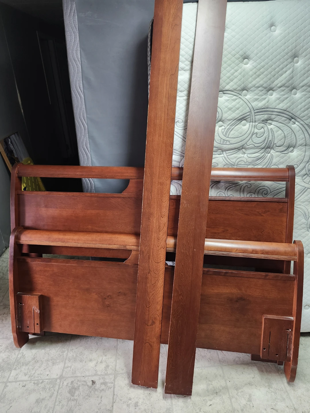 Queen bed frame
