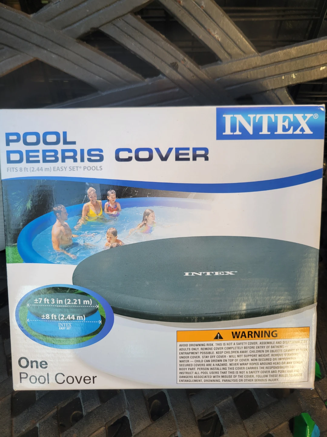 INTEX Pool Debris Cover for 8 ft Easy Set Pools
