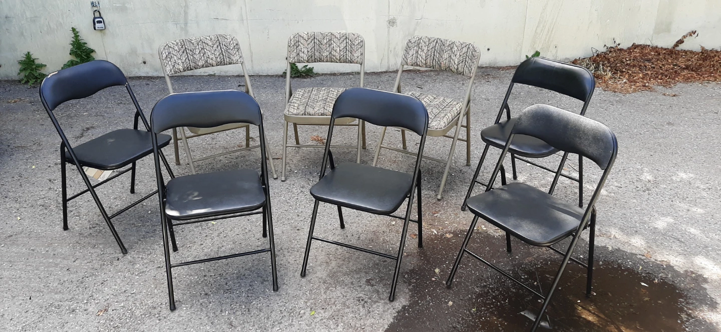 Assorted Folding Chairs