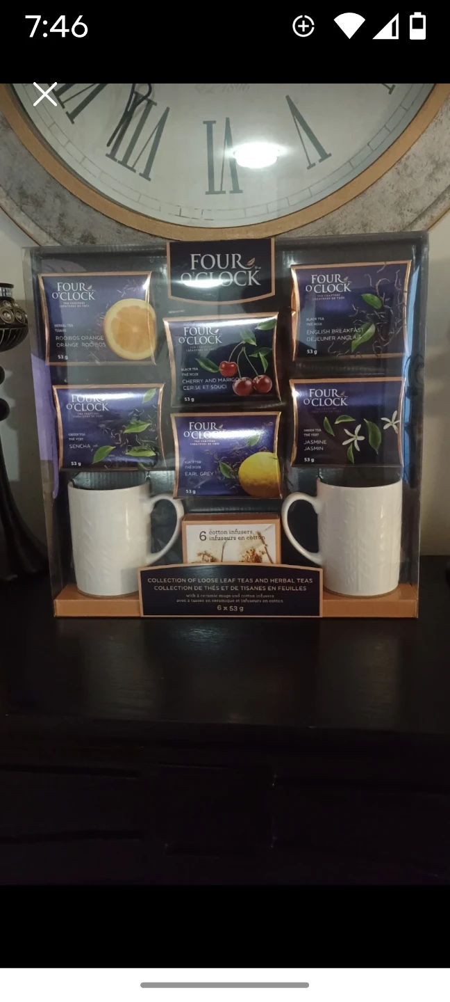 Four O'Clock Tea Collection with Mugs