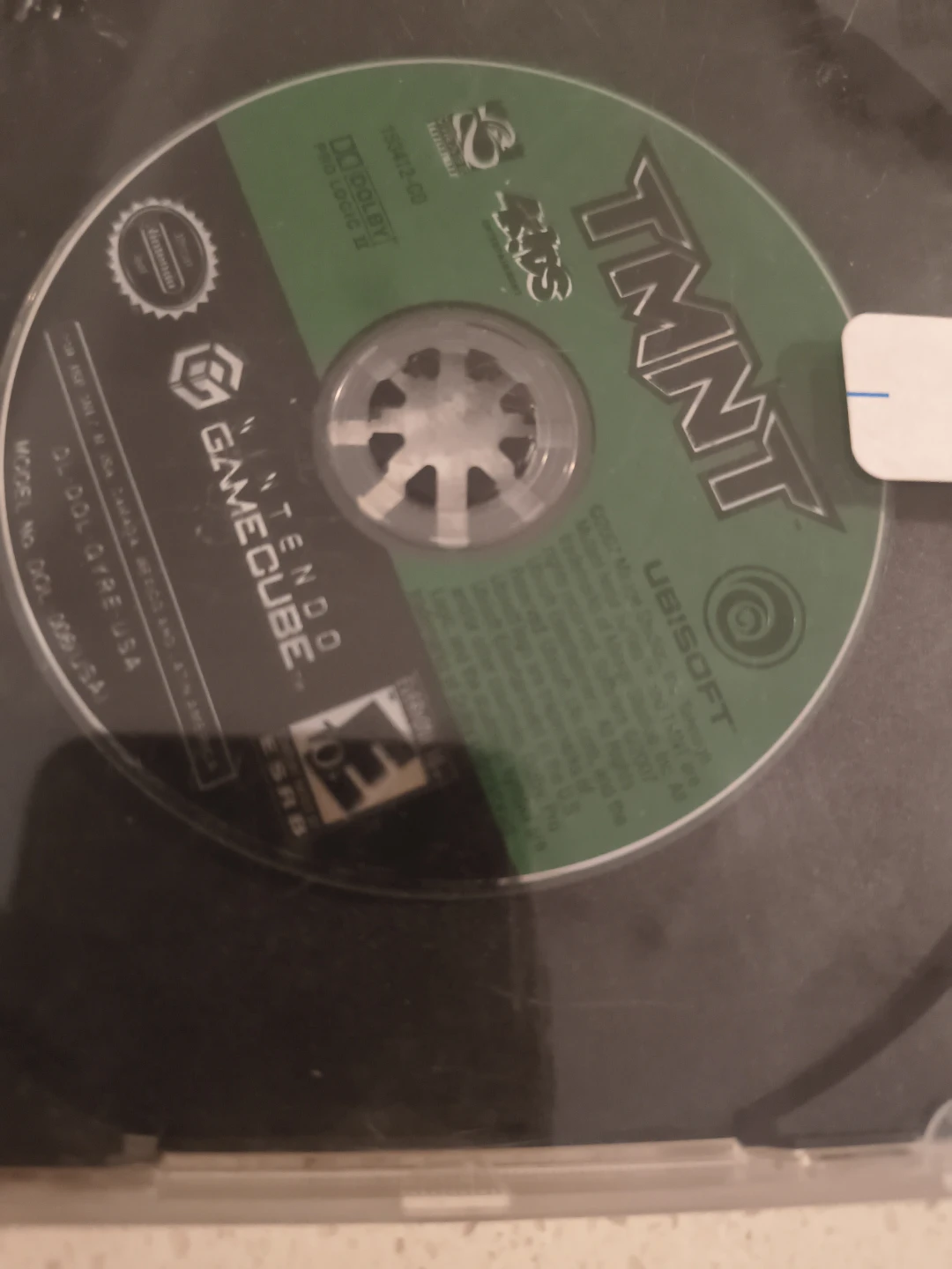 TMNT Nintendo GameCube Video Game
