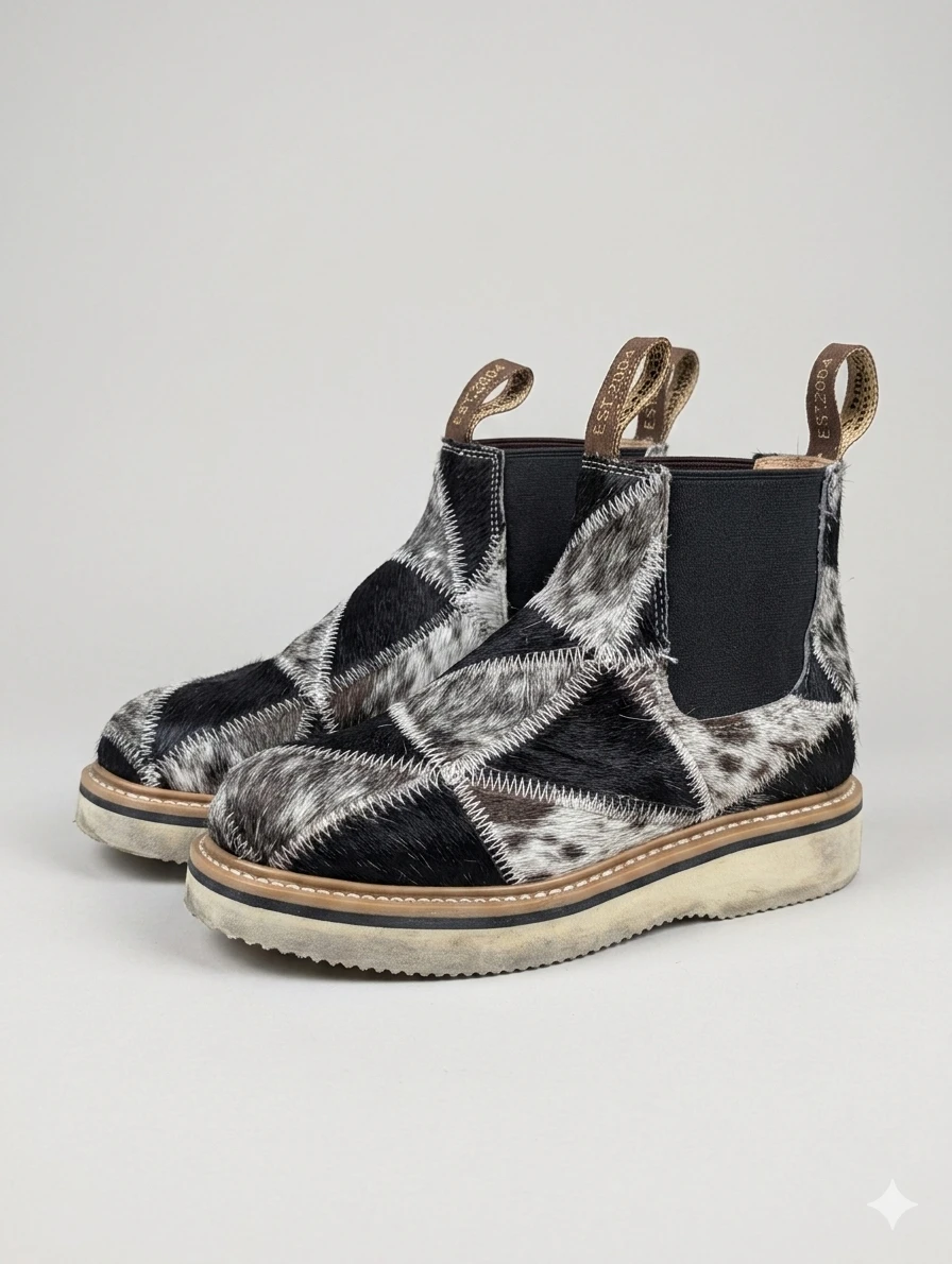 Irvine's Cowpoke Chelsea Boots 8 - 1/2