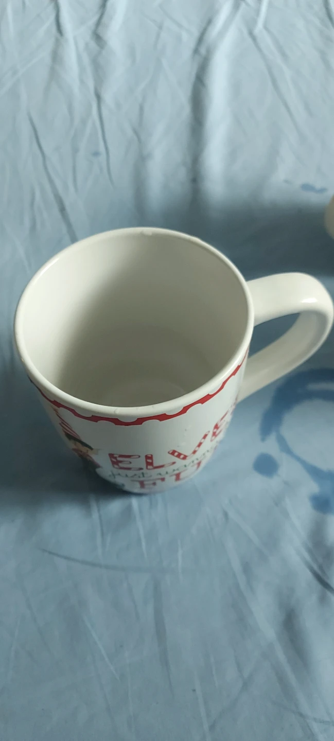 Christmas Elf "Elves Just Wanna Have Fun" Mug - photo 2