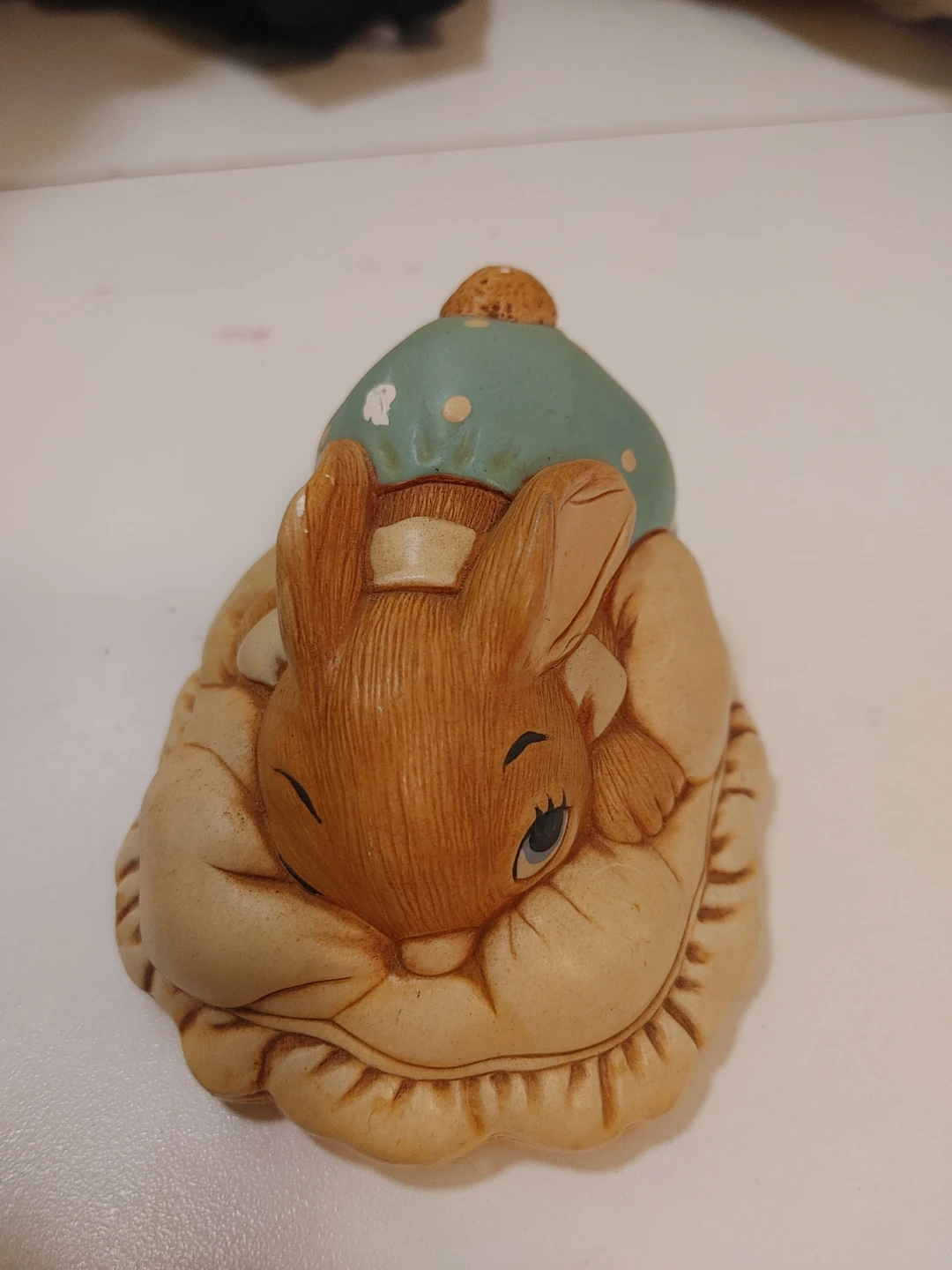 Ceramic Bunny Figurine