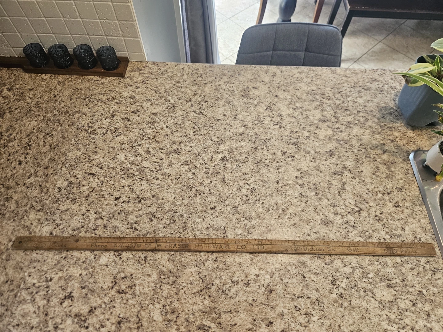 Vintage Fraser Hardware Co. Ltd. Wooden Ruler - photo 2
