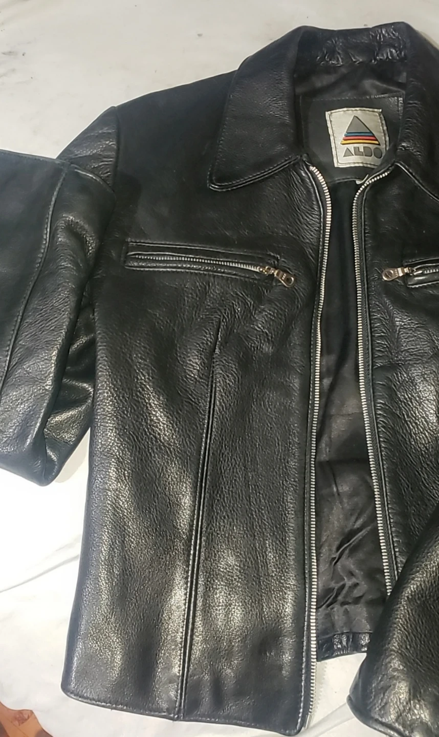 ALDO Black Leather Jacket